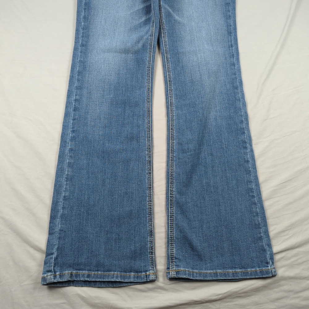 Ariat Jeans Womens 31 Blue Boot Cut Western Cowgirl Real Denim Rodeo New - Picture 3 of 16